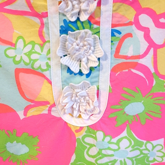 Lilly Pulitzer multicolor dress size 14 VGUC - Picture 3 of 5